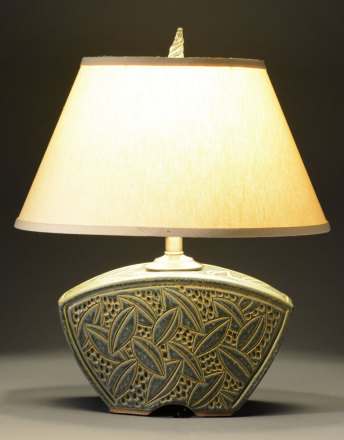 Sage Keystone Lamp